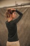 Women's Lorelia Black Olive | Freeman T. Porter Knitwear