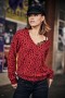 Women's Parina Leo Crimson | Freeman T. Porter Knitwear