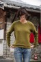 Women's Priya Rib Green Moss | Freeman T. Porter Knitwear