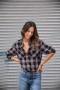 Women's Tickya Plaid Black | Freeman T. Porter Tops & Shirts