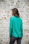  Blusas e camisas femininas Cecily Plain Color Evergreen | Freeman T. Porter