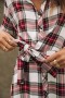  Vestidos e saias femininos Relly Plaid White | Freeman T. Porter
