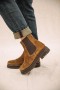  Sapatos femininos Verena Suede Tobacco Brown | Freeman T. Porter