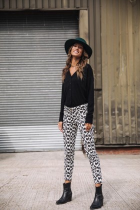  Sahara Original Cropped Cintura Alta Feminino Alexa | Freeman T. Porter Cropped