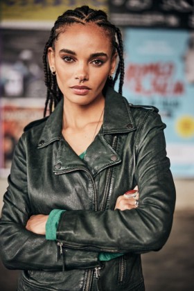  Jaquetas e Blazers Kristen Leather Rosin Femininos | Freeman T. Porter