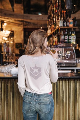  Camiseta Torina Icon Bege | Freeman T. Porter