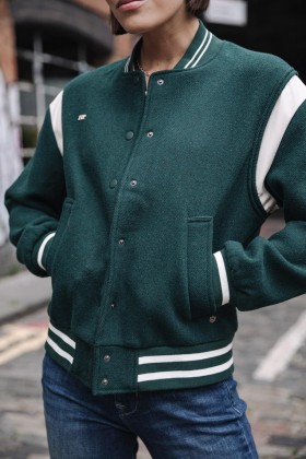  Jaquetas e Blazers Ventana Pine Verde Feminino | Freeman T. Porter