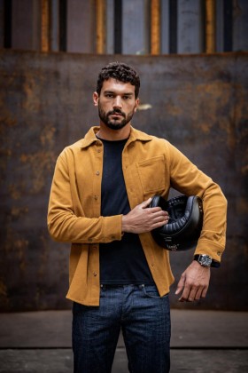  Camisas masculinas Paolo Corduroy Honey | Freeman T. Porter