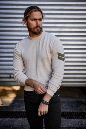  Fear Sonny Nacka Beige | Sweaters & Sweatshirts Freeman T. Porter