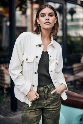  Giacca Julietta Veluto Egret da donna | Giacche e blazer Freeman T. Porter