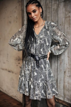  Rosaline Checkers Bianco da donna | Abiti e gonne Freeman T. Porter