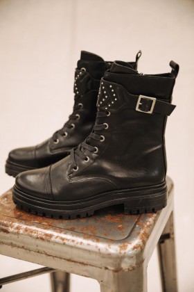  Scarpe da donna Tanny Smooth nere | Freeman T. Porter