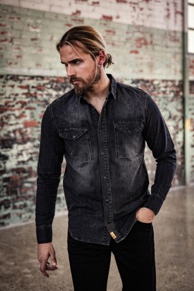 Camicie Rick Denim Bravas da uomo | Camicie Freeman T. Porter