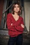  Parina Leo Crimson dla kobiet | Freeman T. Porter Knitwear