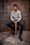  Man Nohan Macio Grey-melange | Swetry i bluzy Freeman T. Porter