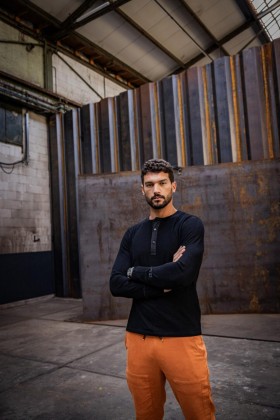  Tricouri și polo-uri Warren Hamburg negre pentru bărbați | Freeman T. Porter