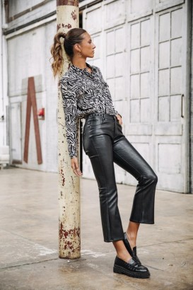  Pantaloni scurți Femme Norma Biker Negri | Freeman T. Porter Cropped