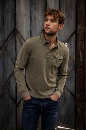  Matthew Maclado Dusky Green | Tričká a polokošele Freeman T. Porter