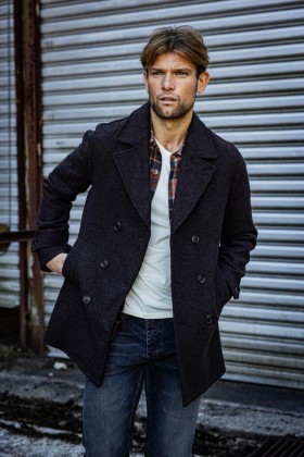  Homme Wyatt Chevrony Black Coffee | Bundy a košele Freeman T. Porter