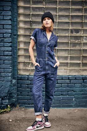  Ženski Tifany Denim Filipina plavi | Freeman T. Porter kombinezoni i radni kombinezoni