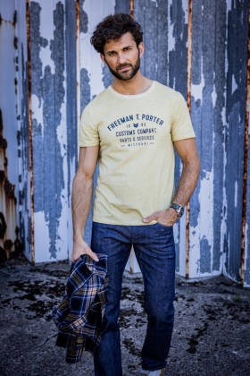  Man Ivander Oljefärgad Majs | Freeman T. Porter T-shirts & Pikétröjor