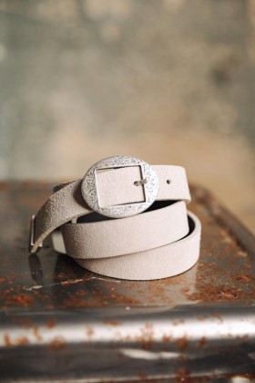  Cinturones Archie Plaza Taupe para mujer | Freeman T. Porter