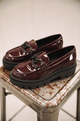 Dámské boty Caro Varnish Bordeaux | Boty Freeman T. Porter