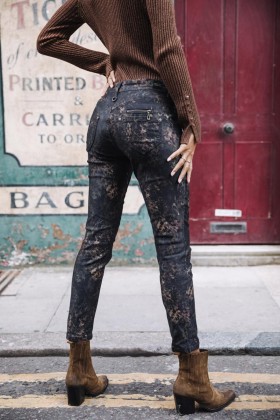  Femme Alexa Højtaljet Cropped Ombra Original | Freeman T. Porter Cropped