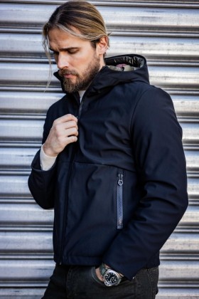  Herre Belleau Sort | Freeman T. Porter Jakker & Overshirts