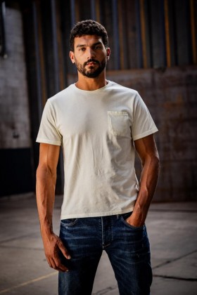  Gabino Basic Bright White | Freeman T. Porter T-shirts & Poloer