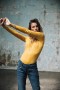  Dames Lorelia Golden Rod | Freeman T. Porter Knitwear