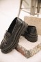  Mokka Croco Zwart voor dames | Freeman T. Porter schoenen