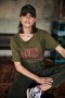  Dames Suria Print Dakota Khaki | Freeman T. Porter T-shirts
