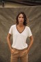  Dames Tonia Linnen Beige | Freeman T. Porter T-shirts