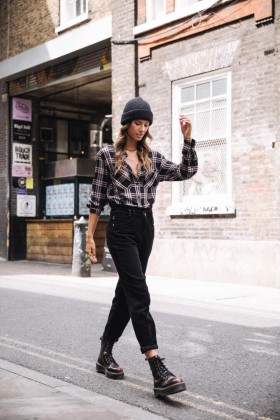  Lara Veluto voor dames, zwart | Freeman T. Porter hoge taille