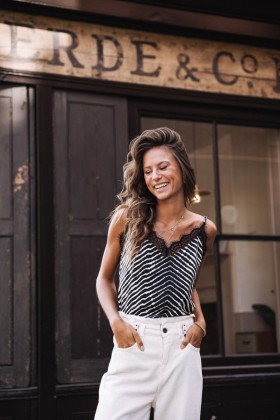  Dames Selia Equino Zwart | Freeman T. Porter Tops en chemises