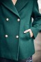  Veste Veda unie vert foncé pour femme | Vestes et blazers Freeman T. Porter