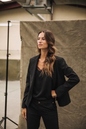  Vestes et blazers Amanda Venezia noir pour femme | Freeman T. Porter