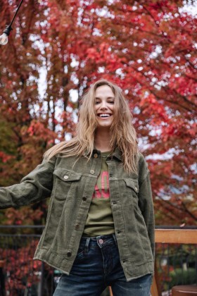  Vestes et blazers Julietta Veluto Forest Night pour femme | Freeman T. Porter