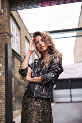 Kristen Leather Black | Vestes et blazers Freeman T. Porter