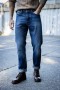  Freeman T. Porter Herren Horbyt Denim Hiroo Dark Straight