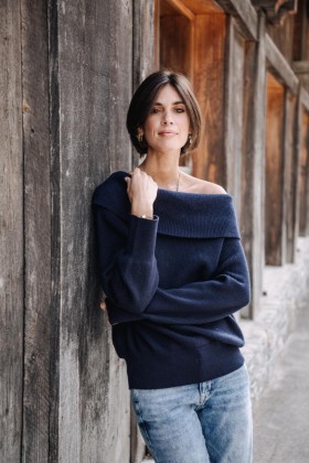  Γυναικεία Πλεκτά Polina Total Eclipse | Freeman T. Porter Knitwear