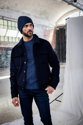  Ανδρικά Izak Cosy Total Eclipse | Μπουφάν και overshirts Freeman T. Porter