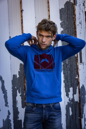  Μπλε μπλούζα Homme Nohan Icon Majorelle | Πουλόβερ και φούτερ Freeman T. Porter